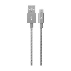 Ttec 2DK25UG Uzay Grisi Alumicable Mini 30 cm Micro USB Şarj Kablosu