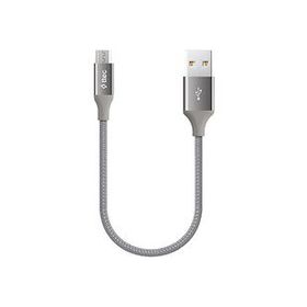 Ttec 2DK25UG Uzay Grisi Alumicable Mini 30 cm Micro USB Şarj Kablosu