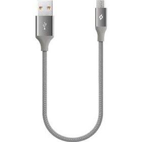 Ttec 2DK25UG Uzay Grisi Alumicable Mini 30 cm Micro USB Şarj Kablosu