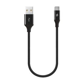 Ttec 2DK26S Siyah 30 cm Alumi Cable Type-C Şarj ve Data Kablosu