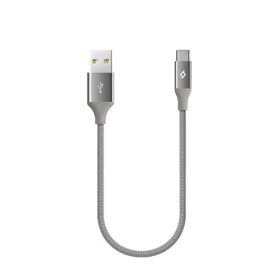Ttec 2DK26UG Alumi Cable Mini 30 cm Uzay Grisi Type-C Şarj Ve Data Kablosu