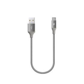 Ttec 2DK26UG Alumi Cable Mini 30 cm Uzay Grisi Type-C Şarj Ve Data Kablosu