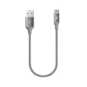 Ttec 2DK26UG Alumi Cable Mini 30 cm Uzay Grisi Type-C Şarj Ve Data Kablosu