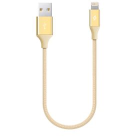 Ttec 2DK28A Sarı 30 cm Alumi Cable Şarj ve Data Kablosu