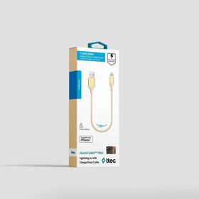 Ttec 2DK28A Sarı 30 cm Alumi Cable Şarj ve Data Kablosu