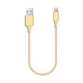 Ttec 2DK28A Sarı 30 cm Alumi Cable Şarj ve Data Kablosu