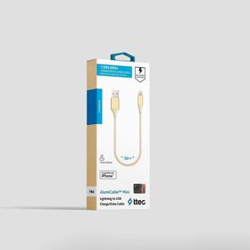 Ttec 2DK28A Sarı 30 cm Alumi Cable Şarj ve Data Kablosu