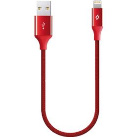 Ttec 2DK28K Kırmızı Alumi Cable Mini 30 cm Şarj ve Data Kablosu