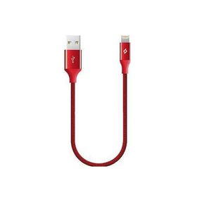 Ttec 2DK28K Kırmızı Alumi Cable Mini 30 cm Şarj ve Data Kablosu