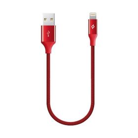 Ttec 2DK28K Kırmızı Alumi Cable Mini 30 cm Şarj ve Data Kablosu