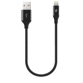 Ttec 2DK28S Siyah Alumi Cable Mini 30 cm Şarj ve Data Kablosu