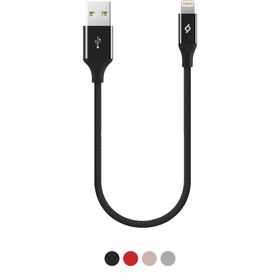 Ttec 2DK28S Siyah Alumi Cable Mini 30 cm Şarj ve Data Kablosu