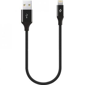 Ttec 2DK28S Siyah Alumi Cable Mini 30 cm Şarj ve Data Kablosu