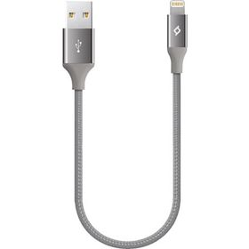 Ttec 2DK28UG Gri Alumi Cable Mini 30 cm Şarj ve Data Kablosu