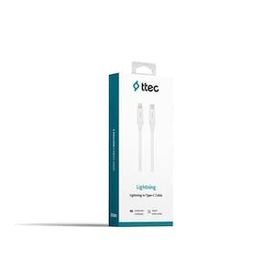 Ttec 2DK40B Beyaz Type-C Lightning Hızlı Şarj Kablosu