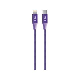 Ttec 2DK41MR 150 cm Mor Alumicable USB C Lightning Hızlı Şarj Kablosu