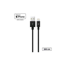 Ttec 2DKM02S Siyah AlumiCable MFi iPhone Şarj Kablosu
