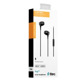 Ttec 2KMM13S Siyah 3.5 m Pop Mikrofonlu Kulakiçi Kulaklık