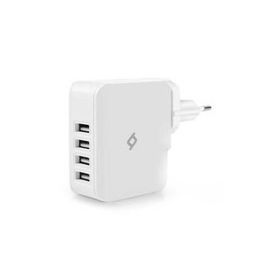 Ttec 2SC02B Beyaz Quattro 4 USB Seyahat Şarj Cihazı