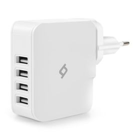 Ttec 2SC02B Beyaz Quattro 4USB Seyahat Şarj Aleti