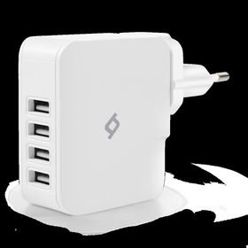 Ttec 2SC02B Beyaz Quattro 4USB Seyahat Şarj Aleti