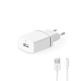 Ttec 2SCC2001B Compact Lightning Kablolu Beyaz Seyahat Şarj Cihazı