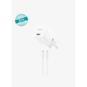 Ttec 2SCP03LB Smartcharger Gan 30w Pd Seyahat Hızlı Şarj Aleti + Usb-c - Lightning 150 cm Kablo