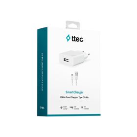 Ttec 2SCS20CB 2A+Type-C Kablo Smart Charger
