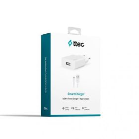 Ttec 2SCS20CB 2A+Type-C Kablo Smart Charger