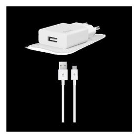 Ttec 2SCS20CB Beyaz Smartcharger 2A+TYPE-C Kablo Seyahat Şarj Aleti