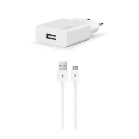 Ttec 2SCS20CB Beyaz Smartcharger 2A+TYPE-C Kablo Seyahat Şarj Aleti
