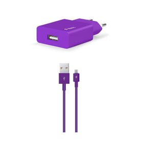 Ttec 2SCS20MK SmartCharger 2.1A + Micro Kırmızı USB Kablo Seyahat Şarj Aleti