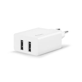Ttec 2SCS21B SmartCharger Beyaz Duo Çift USB 2.4A Seyahat Şarj Cihazı