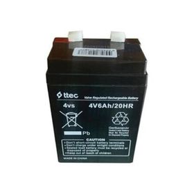 Ttec 4v 6ah Bakımsız Kuru Akü Işıldak Fener Akü