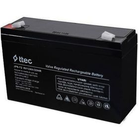Ttec 6Volt 12Amper Bakımsız Kuru Akü