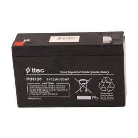 Ttec 6Volt 12Amper Bakımsız Kuru Akü