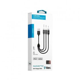 Ttec Alumicable Micro 30 cm Mini Şarj Kablo Altın