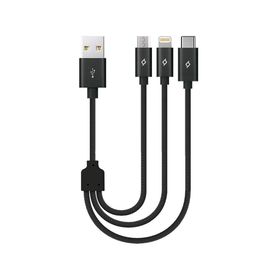 Ttec Alumicable Micro 30 cm Mini Şarj Kablo Altın