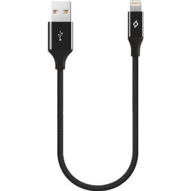 Ttec Alumicable Mini Siyah 30 cm IPhone Şarj Kablosu