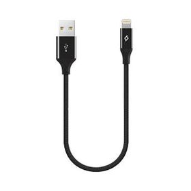 Ttec Alumicable Mini Siyah 30 cm IPhone Şarj Kablosu