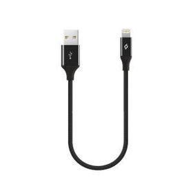 Ttec Alumicable Mini Siyah 30 cm IPhone Şarj Kablosu