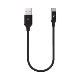 Ttec Alumicable Type-C 30 cm Mini Şarj Kablosu