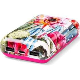 Ttec Artpower 10.000 mAh Cactus Flower Powerbank