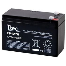 Ttec FP1270 12v 7Ah Kuru Akü