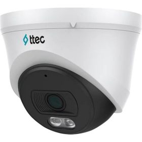 Ttec IPDP-2330M-M/SL-Lite 2 mp 2.8 mm Sabit Lens Dahili Sesli Sadece PoE İle Çalışır Gece Renkli IP Dome Kamera