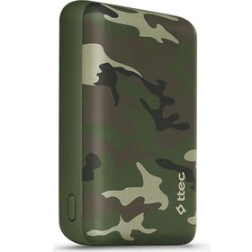 Ttec ReCharger 10.000 mAh Yeşil Kamuflaj Powerbank