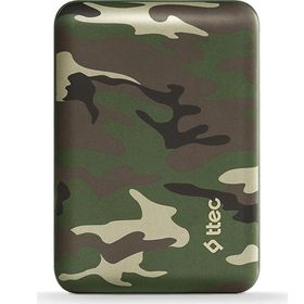 Ttec ReCharger 10.000 mAh Yeşil Kamuflaj Powerbank