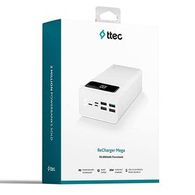 Ttec Recharger Mega 50.000 Mah Taşınabilir Şarj Aleti Powerbank