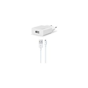 Ttec SmartCharger 10.5W Usb-A 1.2m Beyaz Seyahat Şarj Aleti ve Micro Usb Kablo