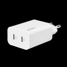 Ttec SmartCharger Duo PD 50W USB C Usb C Seyahat Beyaz Hızlı Şarj Aleti